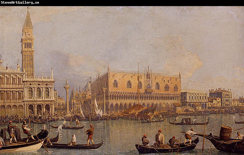 antonio canaletto View of the Ducal Palace in Venice